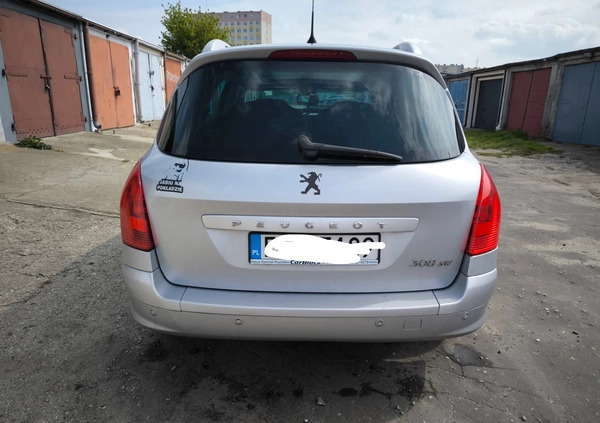 Peugeot 308 cena 13900 przebieg: 234000, rok produkcji 2008 z Konin małe 352